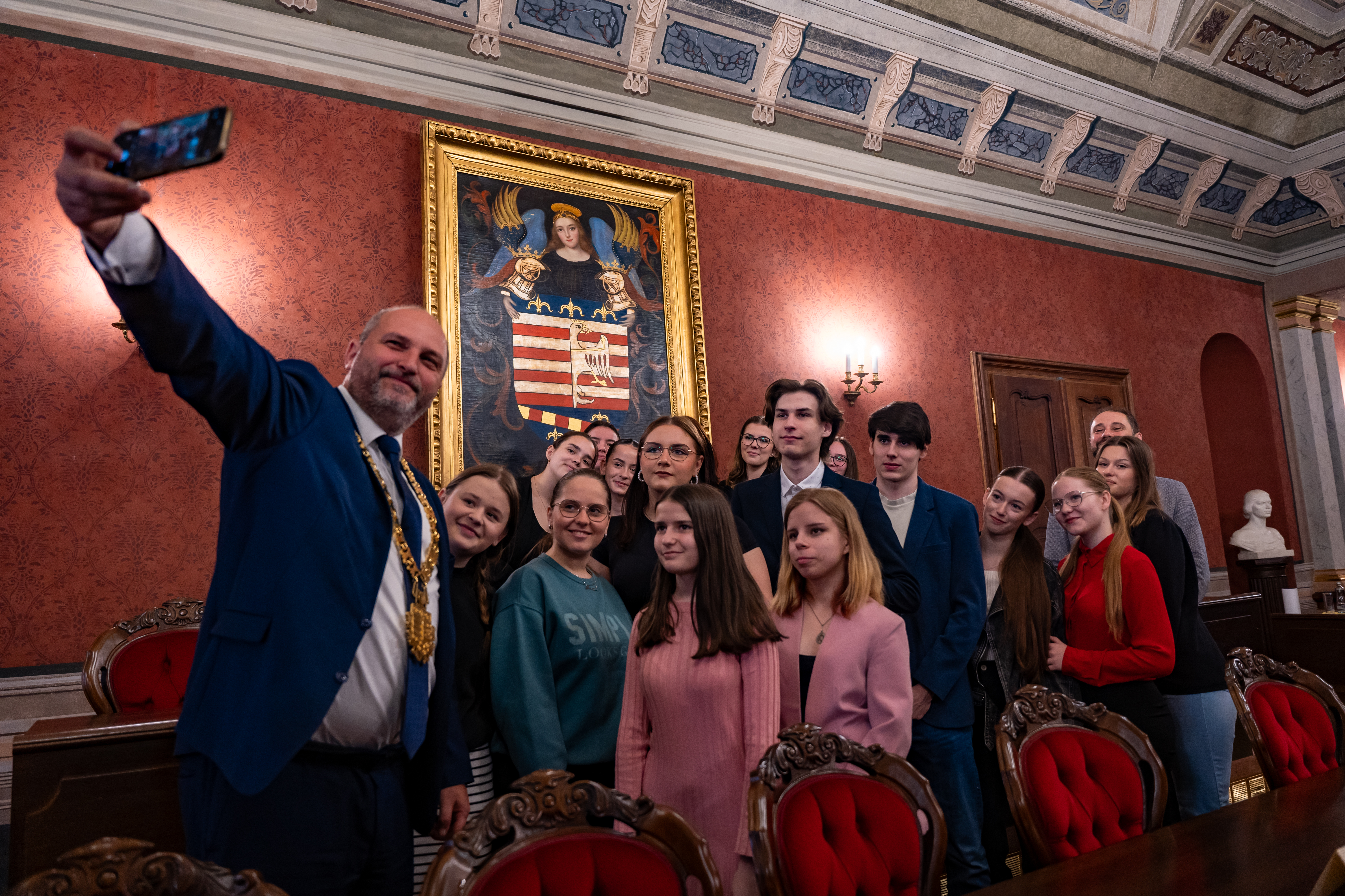 Prijatie studentov v Historickej radnici-19